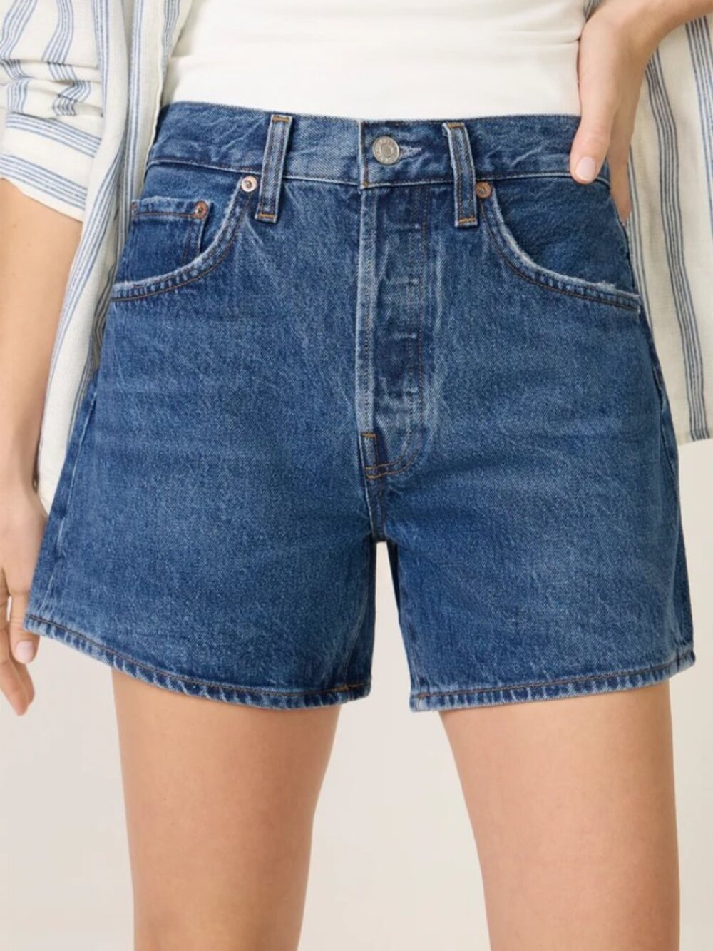 Agolde Parker Short Long 28 NWT